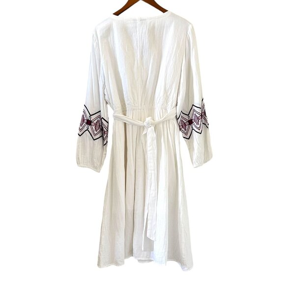 Lane Bryant NEW Embroidered Bohemian Midi Dress Size 20P - Picture 9 of 16